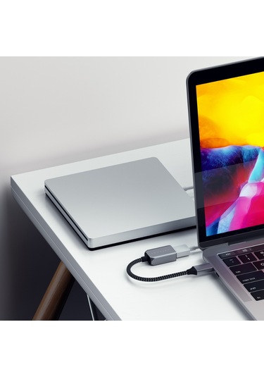 Satechi Usb-c To Usb 3.0 Adaptör Kablo Uzay Grisi St-ucatcm