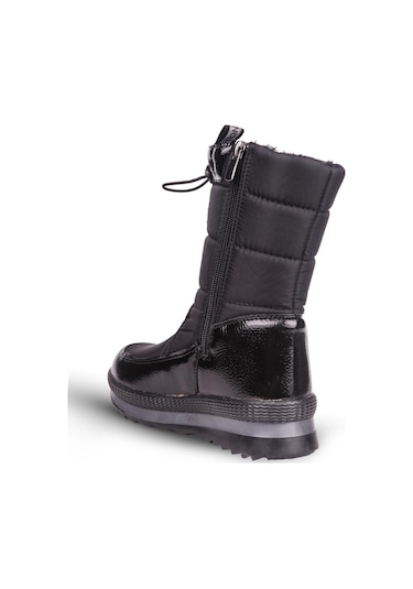 Kaptan Junior Kız Çocuk Botu İçi Kürklü Fgmk 5840 Siyah
