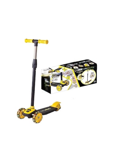 Cnsc1-ıs Scooter Sarı Işıklı Kutulu
