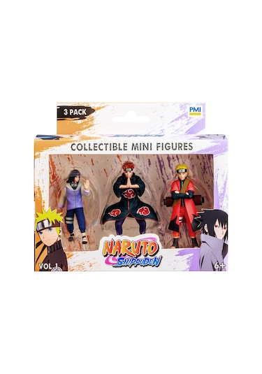 Naruto 3'lü Koleksiyon Figür Seti Model 4