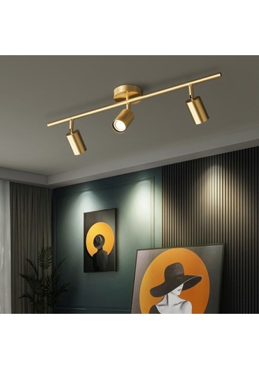 Riolight Led Spot 15,led Avize Eskitme Gövde 3xgu10 Duylu 5w 3000 Eskitme