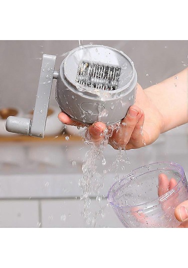 Gri Manuel Fındık Öğütücü, Kaymaz Tabanlı Fındık Doğrayıcı, Çok Amaçlı Kuru Meyve Kırıcı, Fıstık Kırıcı, Susam Fındık Mutfak Aletleri Siyah