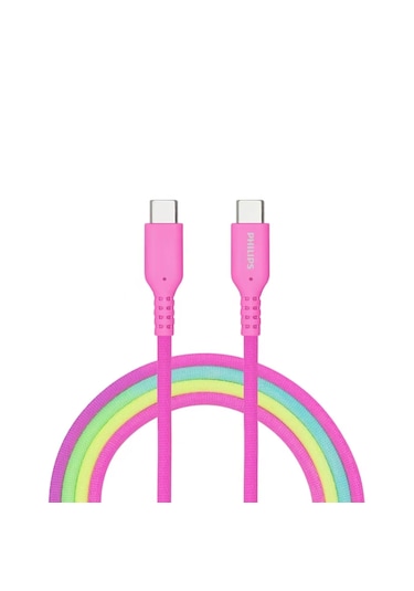 Philips Dlc8130c/00 240w Usb-c To Usb-c Pd Hızlı Şarj Kablosu 1m