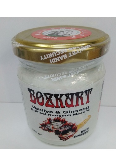 Kademgiller Bozkurt Vanilya Ginseng Bitkisel Karışımlı Macun 240 G
