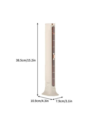 Kosona Beyazsı, Bataryalı Usb Konveyörsüz Duvarüstü/ofis Fanı - Yumuşak Rüzgar, Geniş Açı, Düşük Gürültü Bej