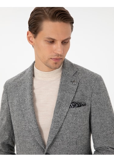 Pierre Cardin Erkek Gri Ceket 50291942-vr024 Gri