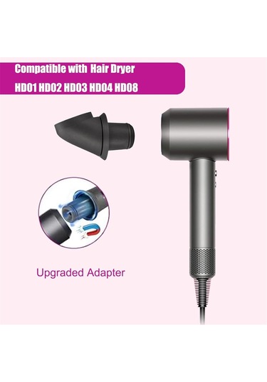 Hd01 Hd05 Şekillendirici Ataşmanı Adaptörlü Silindir Tarak İçin