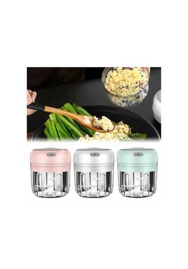 Jeehugo Evde Kullanımı İçin 250ml Yeşil Büyük Bardaklı Mini Akıllı Blender - Yüksek Güçlü Sarımsak/ürün Dilimleyici Ve Püreleyici - Güncellenmiş Versiyon Diğer