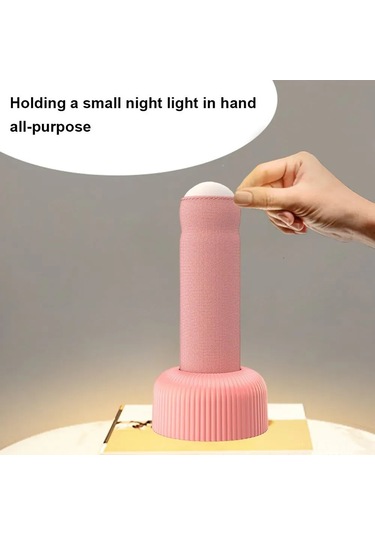 Yifomall Yatak Başı Lambası: Kompakt Ve Taşınabilir Çocuklar İçin Gece Işığı, Çalışma Lambası Ve Dekoratif Aydınlatma Pembe
