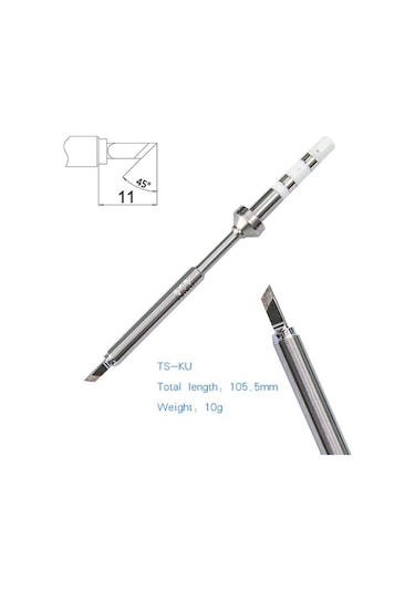 Novahub Ts100/ts101 Lehim Ucu Seti - 7 Çeşit Çelik Uç, Hızlı Isıtma & Dayanıklı Yapı - Kaliteli Yedek Parça - Elektronik Tamir İçin Uygun