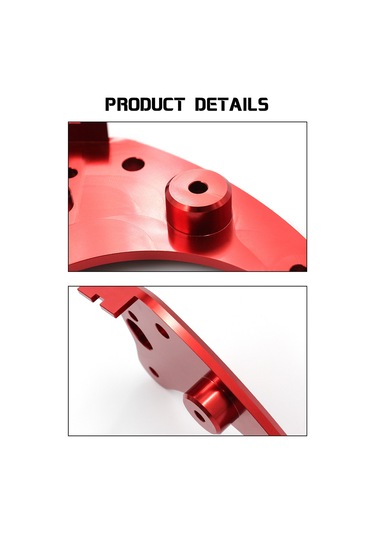 Teltree Renegade Outlander Gen 2 Vites Kolü Tabanı 6061 Alüminyum 707000971 Kırılma Sorunu Çözücü Dayanıklı Kırmızı