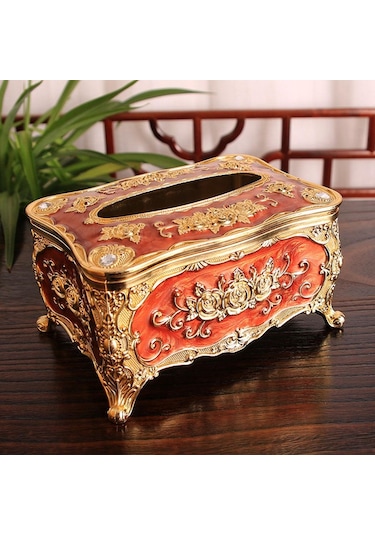 Suntek Dekoratif Mendil Tutucu Rustik Akrilik Otel Barları Için