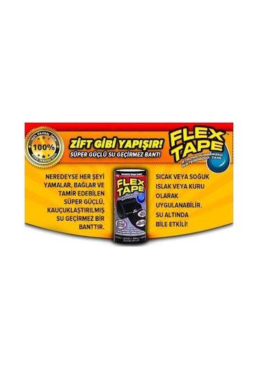 Suya Dayanıklı Bant Flex Tape