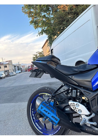Yamaha Mt-25 Egzoz Koruması Mavi