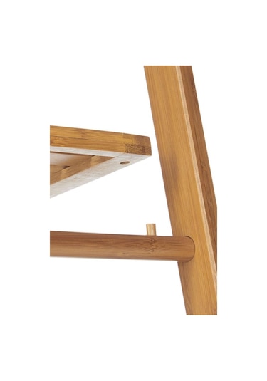 Digithome Bambu 3 Raflı Havlu Askısı Banyo Düzenleyici Havluluk Organizer Db-0006 Kahverengi