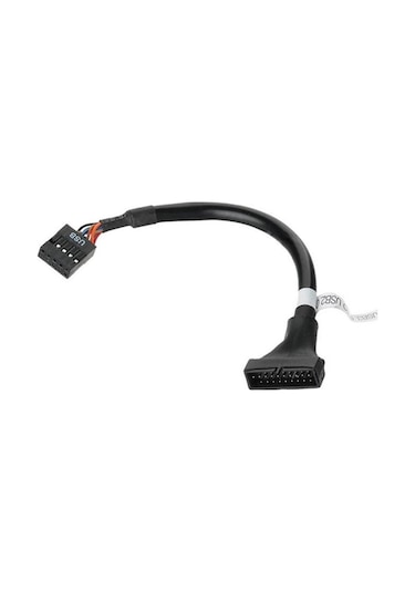 Ancheyn 9 Pin Usb 2.0 Dişi 19 Pin Usb 3.0 Erkek Çevirici Dönüştürücü Adaptör Kablosu 4584