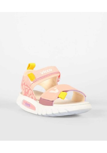 Vicco Dekan 332.p25y.203 Kız Çocuk Sandalet Pudra 26-30 Pudra