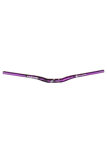 Lunje Alüminyum 31.8 780 Mm Riser Mtb Gidon Bisiklet Gidonu Mor Siyah Mor