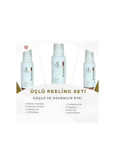 D-Line Laboratories Peeling Jel 3 x 100 ML