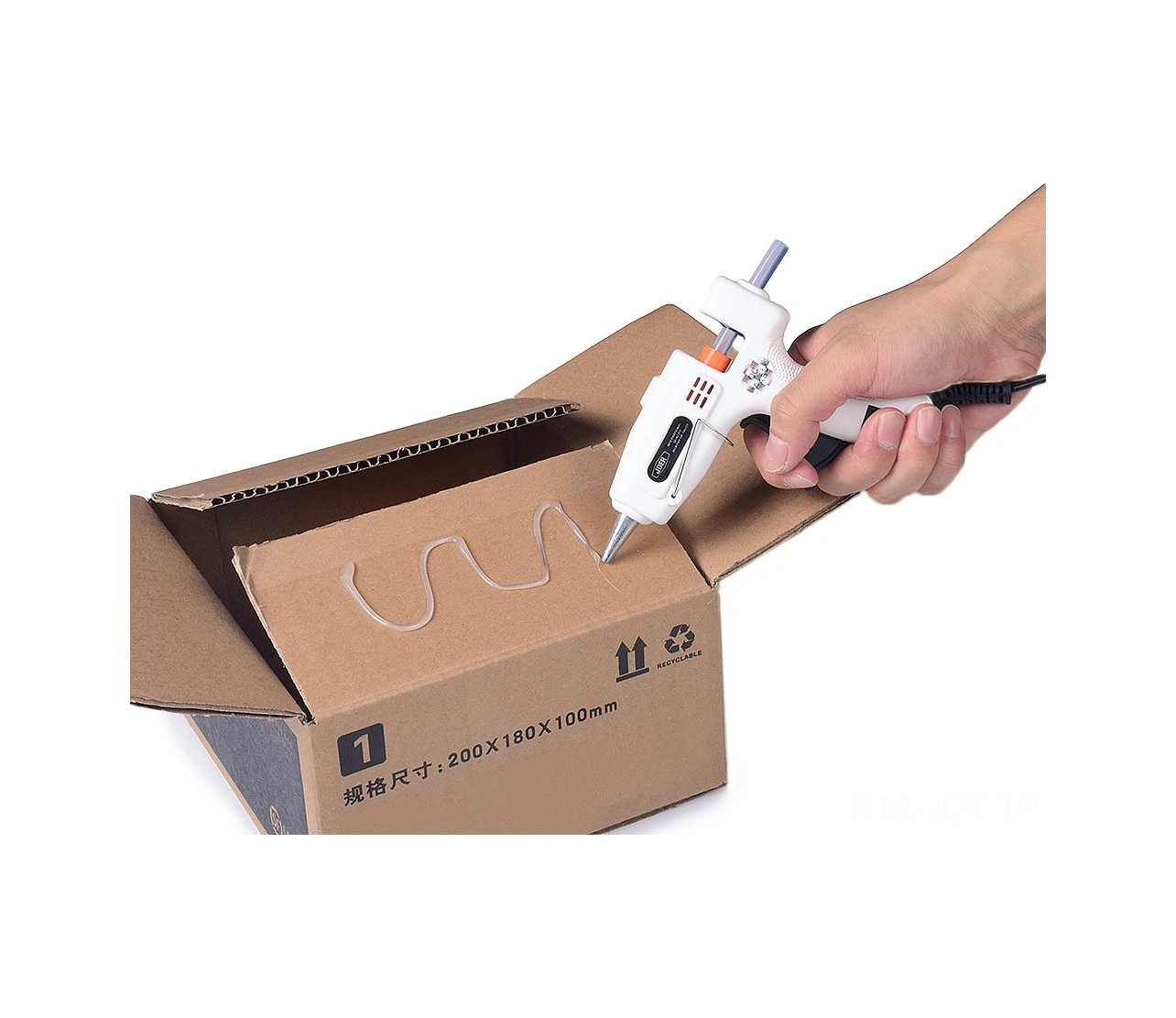 Youmex Mini Isı Kaynaklı Macun Tabancası 25w - 50 Adet Macun Çubuğu İle - Ergonomik Tutuş - Hızlı Isınma - Avrupa Şarjı S-601