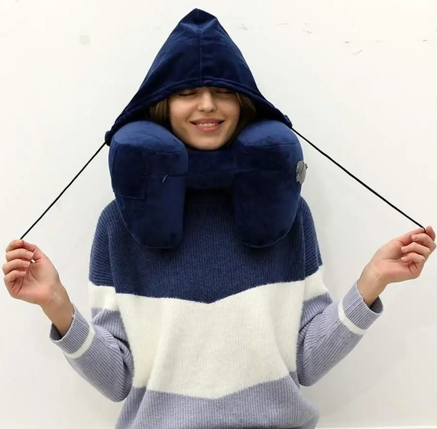 Travelsky H Şeklinde Şişirilebilir Seyahat Yastığı 10921581