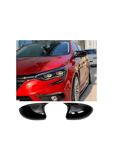 Renault Megane 4 Batman Yarasa Ayna Kapağı Piona Black Abs 2016 2017 2018 2019 2020 2021 2022 2023