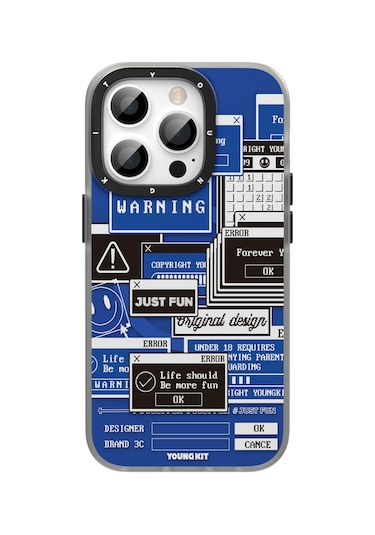 Youngkit Apple Uyumlu iPhone 14 Pro Kılıf Magsafe Şarj Özellikli YoungKit Code Case Serisi Kapak YOUNGKİT-TA86044