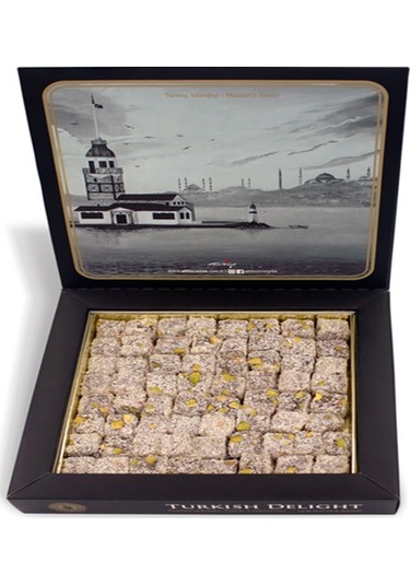 Altıncezve Orhan Efendi Çifte Kavrulmuş Antep Fıstıklı Hindistan Cevizli Lokum 400 G