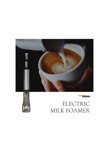 Honmex El Tipi Elektrikli Süt Köpürtücü 304 Çelik Kahve Latte Milkshake Karıştırıcı - Hızlı Köpük Oluşturucu Ev Bar Kafe Mavi