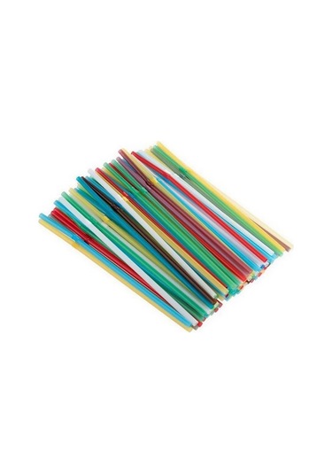 Pakkom Renkli Geniş Oluklu Kahve Ve Kokteyl Pipetleri 331076000