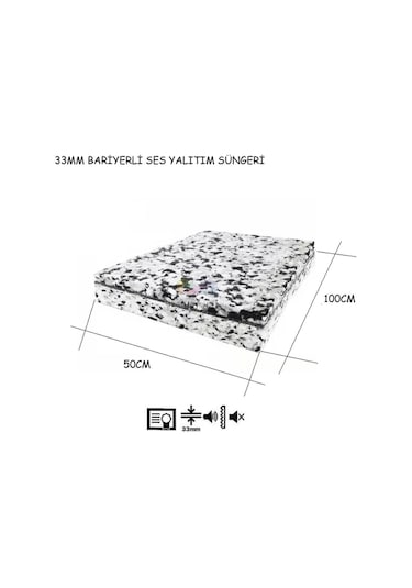 Bariyerli Adepan Bondex 33mm 180 Dns %90 Ses Keser 50cmx100c Tdrtr