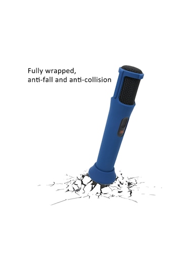 Jbl Partybox Kablosuz Mikrofon Silikon Koruyucu Kapak Mikrofon Kılıfı İçin Siyah