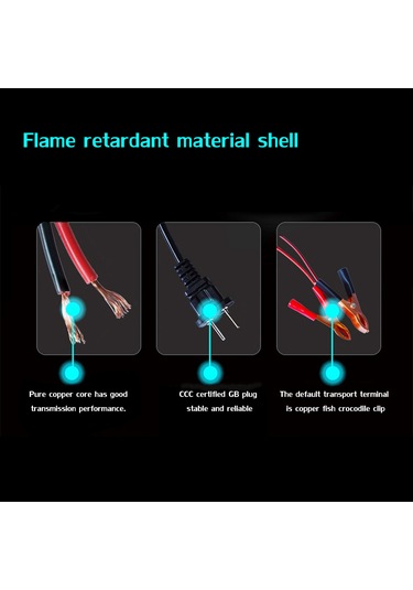 Symbee 12v Akıllı Akü Şarj Cihazı, 2a Akış, Sayısal Göstergeli, Akü Motosiklet İçin, Avrupa Standartı Eu