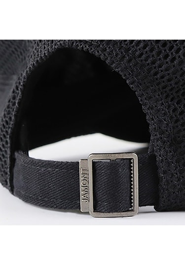 Erkekler İçin Rahat Ve Havadar Kumaştan Üretilmiş Şapka - Siyah Renk Siyah