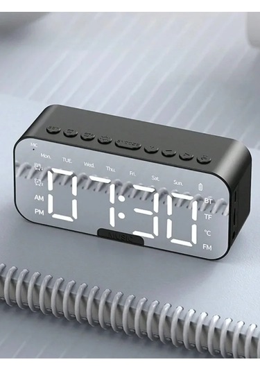 Aı Akıllı Çalar Saat Kablosuz Hoparlör, Çok Fonksiyonlu