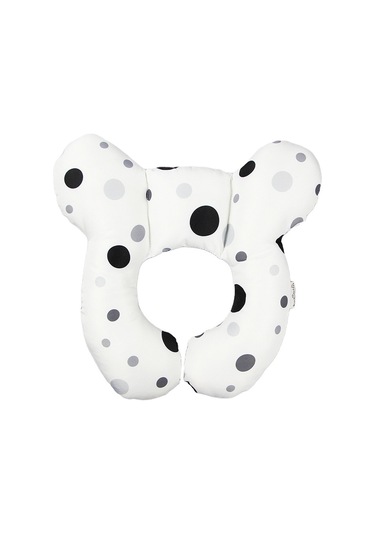 Koruyucu Seyahat Araba Koltuğu Baş Ve Boyun Yastık Yumuşak Boyun No.20 Ekru