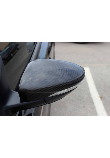 Vw Jetta Karbon Ayna Kapağı 2 Parça 2010-2014 Arası