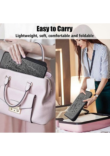 Ganzhoushop Transkutanöz Elektriksel Sinir Stimülatörü Ayak Masaj Matı 8 Mod Ve 19 Seviye İle Gergin Kasları Rahatlatın, Ağrının Geçici Olarak Giderilmesinde Kullanılabilir Uzaktan Kumanda Çok Renkli