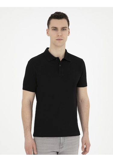 Pierre Cardin Erkek Siyah Tişört Basic 50280754-vr046 Siyah