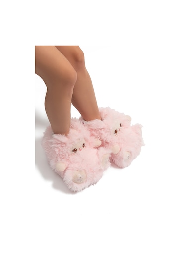 Lingo Kadın Hayvanlı Panduf Pembe 36/41 PEMBE