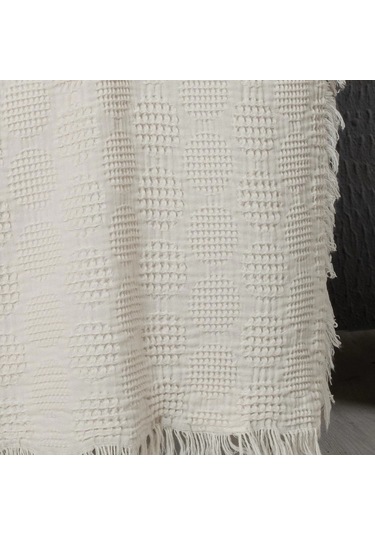 Kanz Bebek Waffle Müslin Nakışlı Pike Knz-021 Ponny Ponny