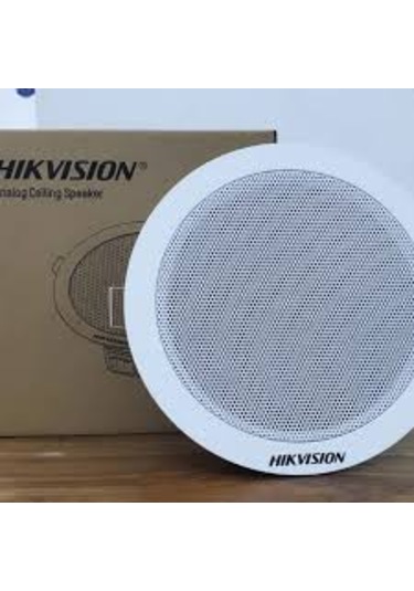 Hikvision Analog Kablolu Tavan Hoparlörleri 6w