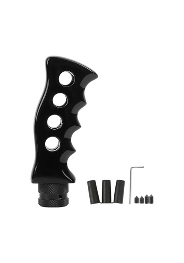 Vites Topuzu Evrensel Manuel Şanzıman Araba Tutacağı Bıçak Sapı Vites Topuzu 8/10/12mm Adaptörlerle Vites Kolu Vites Topuzu Manuel Araç İçin Yedek