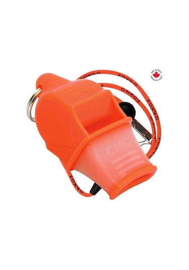 Fox 40 Sonik Blast Cmg Safety Düdük Turuncu - İpli 9203-0308 Çok Renkli