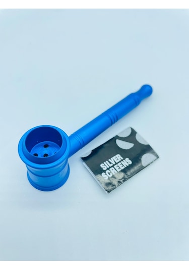 Alcan Metal Pipo 2 Parça Süzgeçli Pipo 10 CM