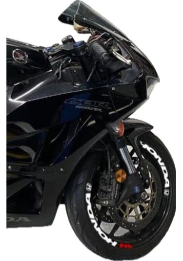 Honda Motorsiklet Lastik Yazısı 8adet Lastik Sticker 15-21inç