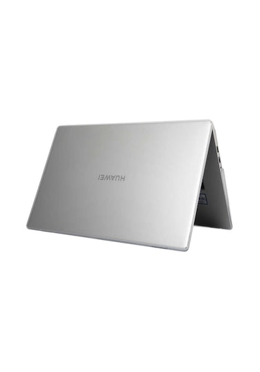 Ekılıf - Huawei Matebook D16 2023 Uyumlu - Kılıf Alt Ve Üst Koruyucu Msoft Mat Kapak - Renksiz - T27208 Şeffaf
