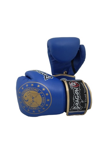 Dragondostore Dragon 30218-P Martina Federasyon Onaylı Muay Thai Müsabaka Eldiv