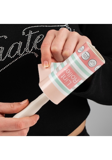 Porsima 3104 Kedi Köpek Tüy Toplayıcı Rulo + 8 Adet Yedek Rulo Kr