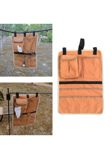 Dolıty Seyahat Barbekü Için Sofra Saklama Çantası 48x34cm Haki